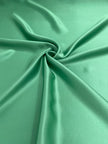 Spearmint Green Satin Pure Silk, Silk By The Yard, Silk Chiffon, Mulberry Silk, Silk Yardage, Heavy Weight Silk, Luxury Silk Fabric. 23 mm/ 135 cm width.