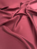 Bourgogne Rouge / Vin Rouge Stoned Silk Satin Pure Silk, Soie par cour, Mousseline de soie, Soie de mûrier, Yardage de soie, Soie lourde, Tissu de soie de luxe. 27 mm/ 135 cm de largeur.