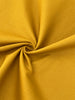 Tissu en coton épais adouci jaune moutarde par cour 400/m2 - Rembourrage de style français - Tissus d'ameublement naturels. %100 Coton - 150 cm de largeur. Gabardine de coton.