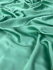 Spearmint Green Satin Pure Silk, Silk By The Yard, Silk Chiffon, Mulberry Silk, Silk Yardage, Heavy Weight Silk, Luxury Silk Fabric. 23 mm/ 135 cm width.