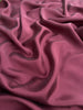 Bourgogne Rouge / Vin Rouge Stoned Silk Satin Pure Silk, Soie par cour, Mousseline de soie, Soie de mûrier, Yardage de soie, Soie lourde, Tissu de soie de luxe. 27 mm/ 135 cm de largeur.