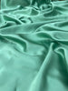 Spearmint Green Satin Pure Silk, Silk By The Yard, Silk Chiffon, Mulberry Silk, Silk Yardage, Heavy Weight Silk, Luxury Silk Fabric. 23 mm/ 135 cm width.