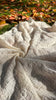 Neutral Stretchy Crinkle Cotton Fabric, Textured Surface,Off White Ivory Cotton Fabric,Light Weight.