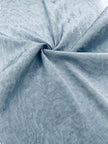 Pastel Blue Luxurious Silk Upholstery For Ottoman Headboard, Home Textile Interior Fabrics: Pillow Covers, Kimono-inspired Designs, Watermark Patterns.